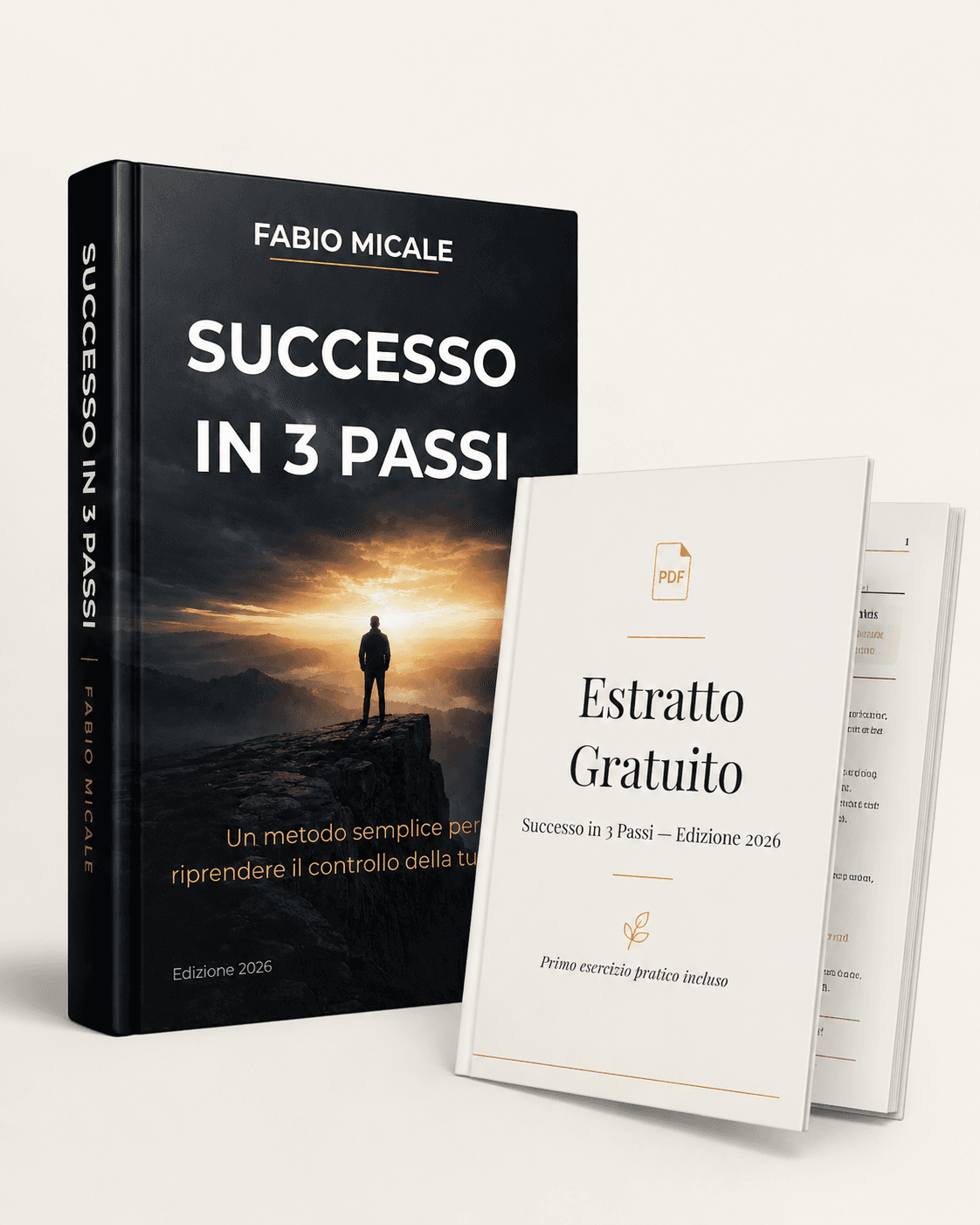 Estratto gratuito del libro Successo in 3 Passi di Fabio Micale